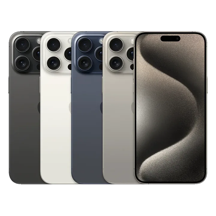 Imagem de referência da linha iPhone 15 Pro Max